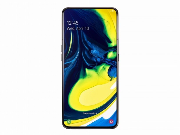 Samsung、スライド収納の自動回転カメラ搭載スマホ「Galaxy A80」を発売