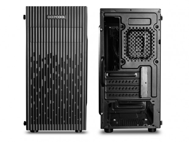フロント大型メッシュ採用の高冷却ミニタワーPCケース、Deepcool「MATREXX 30」