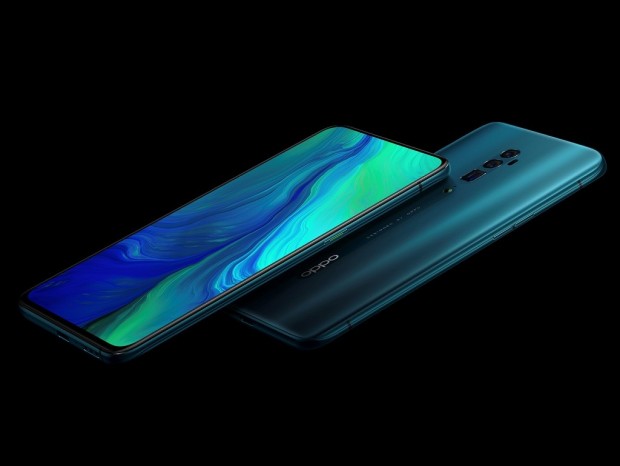 OPPO、カメラがナナメに飛び出すノッチレスの全画面スマホ「OPPO Reno