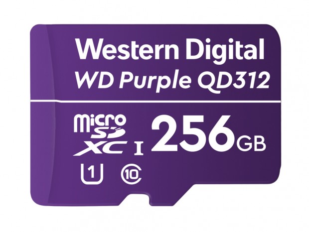 書込耐性768TBWの監視カメラ向けmicroSDカード「WD Purple SC QD312」