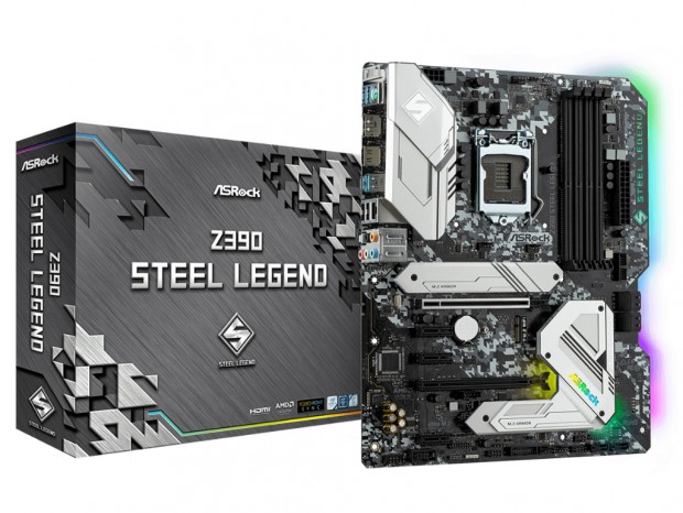 ASRockの高耐久モデル「Steel Legend」からIntel Z390マザーボードが登場