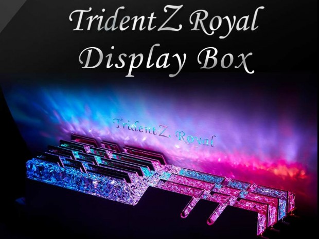 G.SKILL、Trident Zシリーズ専用ディスプレイ台「Trident Z Royal Display Box」