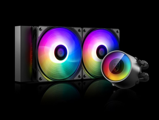 Deepcool、自動内圧調整で水漏れを防ぐオールインワン水冷「Castle 240 RGB V2」