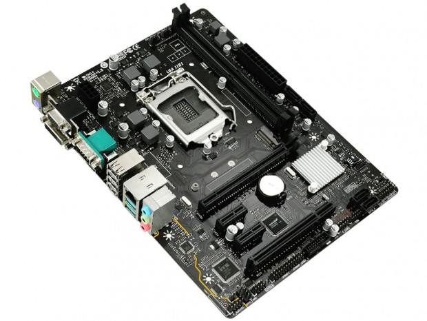 BIOSTAR、PCIスロットを搭載したLGA1151マザーボード「H310MHG」