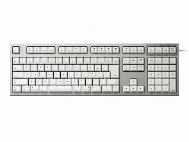 東プレ、REALFORCE初のMac向けキーボード「REALFORCE for Mac」発売