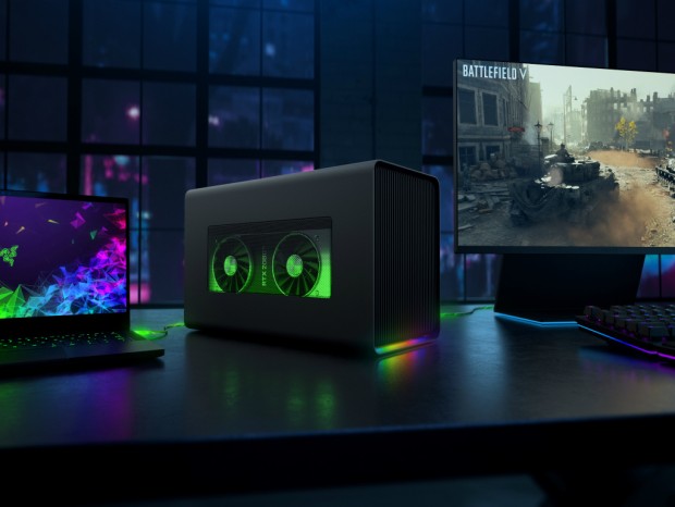 GeForce RTX 20/Radeon VII対応のグラフィックスボックス「Razer Core X Chroma」