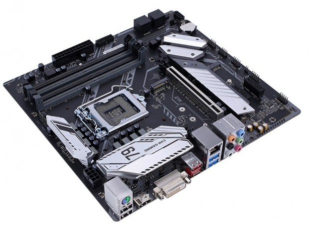 大型ヒートシンク搭載のゲーミングMicroATX、Colorful「CVN Z390M GAMING V20」