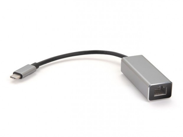 センチュリー、アルミ筐体を採用する「USB Type-C to Gigabit LAN 変換アダプター」