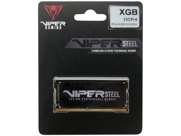 Patriot、最高3,000MHzのSODIMMメモリ「Viper Steel SODIMM-DDR4」