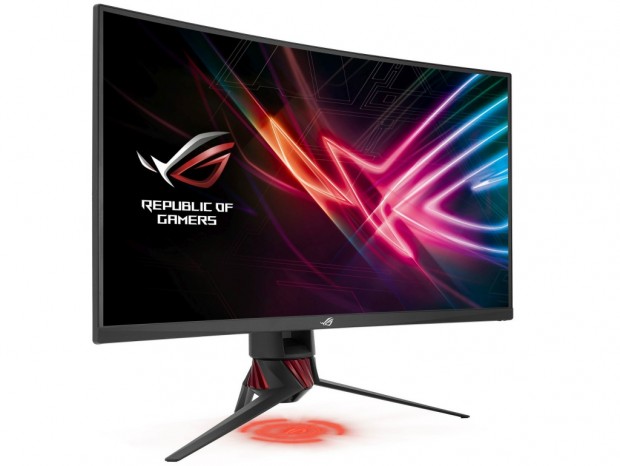 144Hz/DisplayHDR 400対応の曲面ゲーミング液晶、ASUS「ROG STRIX XG32VQR」