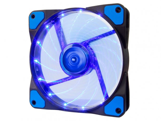 15個のLEDを搭載した120mmケースファン、アイネックス「SC-120」シリーズ