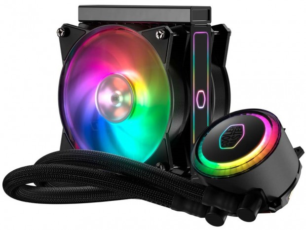 CPU温度によってLEDカラーが変化するオールインワン水冷ユニットがCooler Masterから