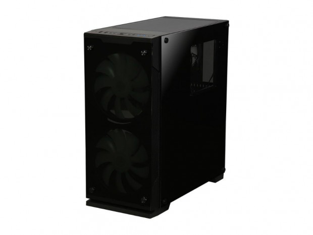 200mmアドレサブルファンを2基搭載したミドルタワー、DIYPC「DIY-Model C」