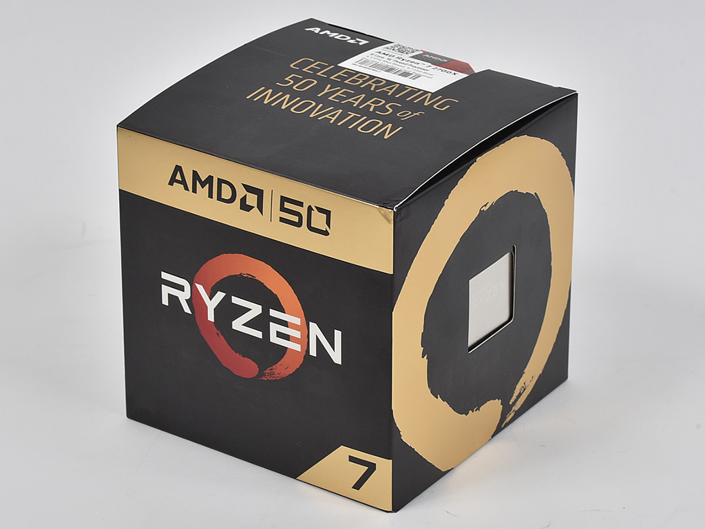 Amdファンに捧ぐ 50周年記念のスペシャルな Ryzen 7 2700x Anniversary Edition を観る エルミタージュ秋葉原