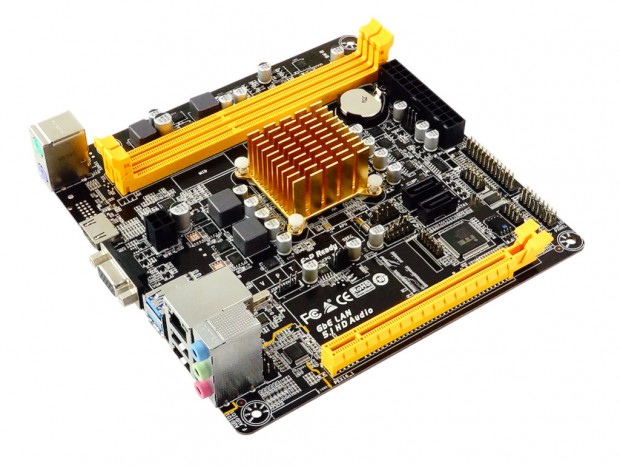 AMD E1-2150を搭載したファンレスMini-ITXマザーボード、BIOSTAR「A68N-2100E」