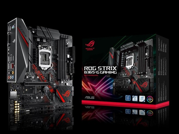 Intel B365採用のゲーミングMicroATXマザー、ASUS「ROG STRIX B365-G
