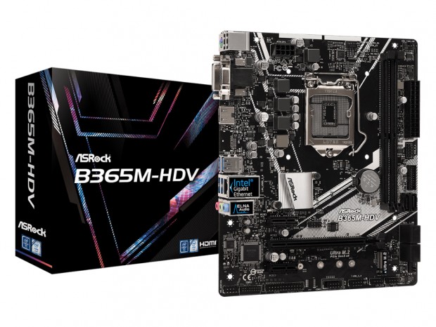 売価約9,000円のIntel B365マザーボード、ASRock「B365M-HDV」