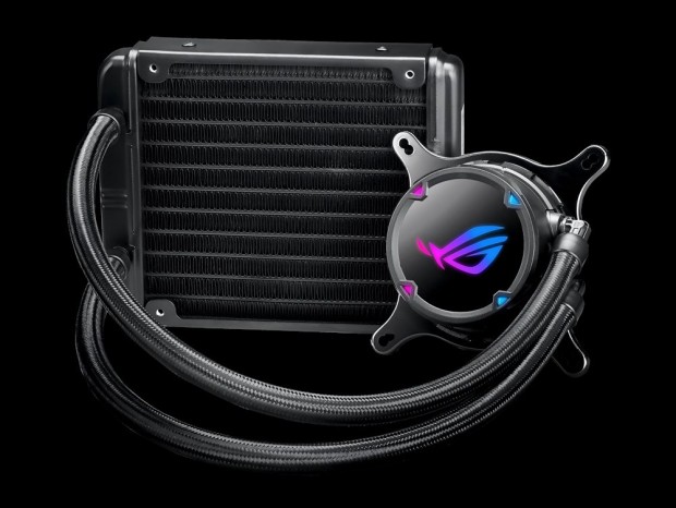 ASUS、Aura Sync対応のオールインワン水冷ユニット「ROG STRIX LC」シリーズ