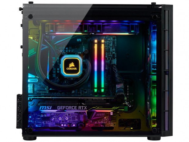 CORSAIR「Crystal 280X」で組むGeForce RTX 2080搭載完成型ゲーミングPC