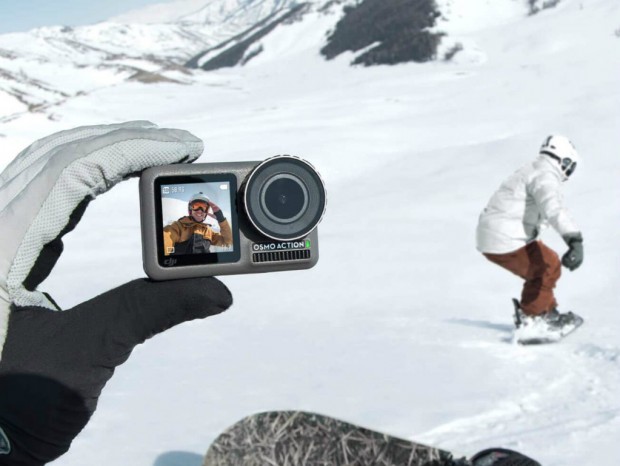 DJI、デュアルスクリーン搭載の4Kアクションカメラ「Osmo Action」