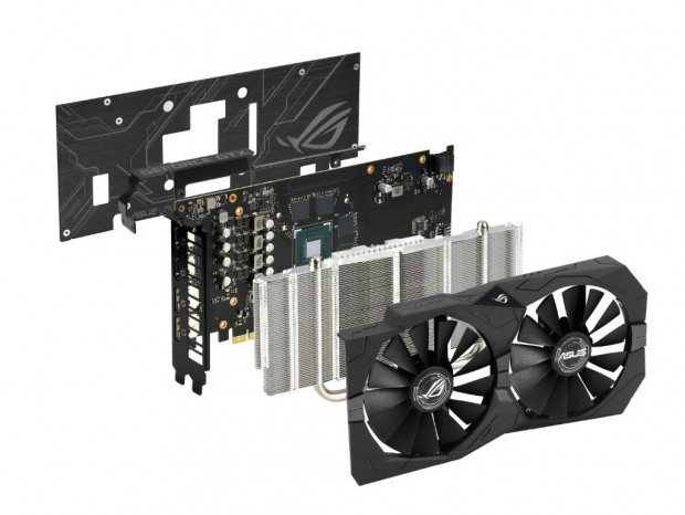 高冷却クーラー「DirectCU II」採用のGeForce GTX 1650がASUS ROG-STRIXから発売