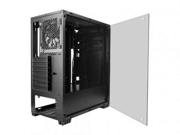 強化ガラスとアドレサブルRGB搭載のミドルタワーPCケース、DIYPC「Rainbow-Flash-R1」