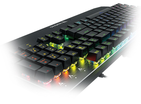 GAMDIAS、RGB対応メカニカルキーボード「HERMES P1A」などゲーミングデバイス計4種