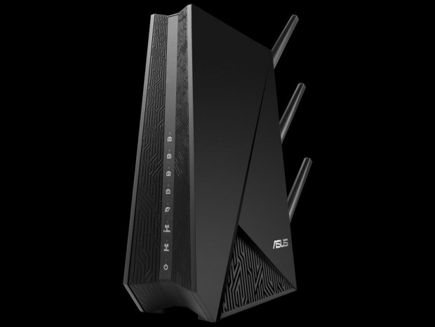 AiMesh対応のデュアルバンド無線LAN中継機、ASUS「RP-AC1900」