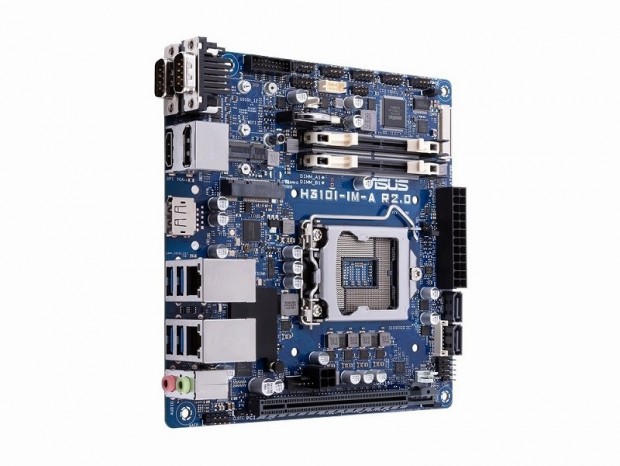 ASUS、ギガビットLAN・シリアルポートデュアル搭載のMini-ITXマザー「H310I-IM-A」