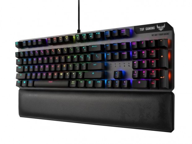 ASUS、TUF光学スイッチを搭載した防水・防塵ゲーミングキーボード「TUF Gaming K7」発売