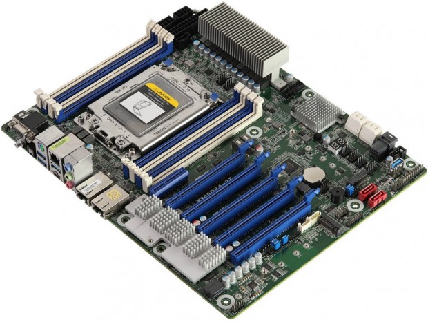 デュアル10G LAN搭載のRyzen TR専用マザーボード、ASRock Rack「X399D8A-2T」