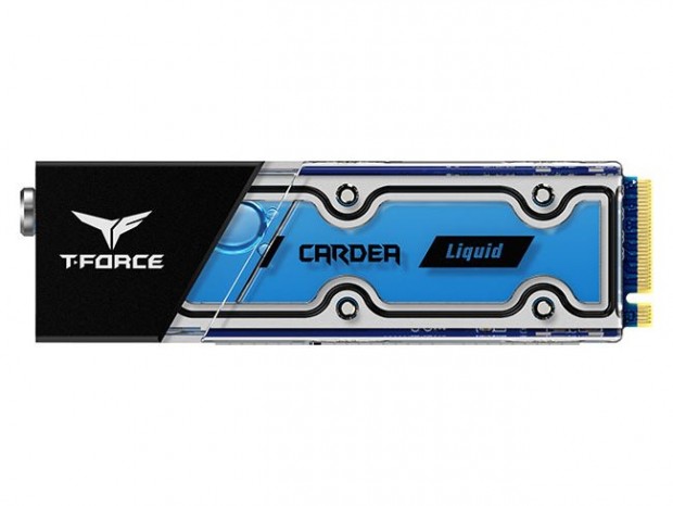 Team、水冷ヒートシンクを搭載したNVMe M.2 SSD「T-Force CARDEA Liquid」