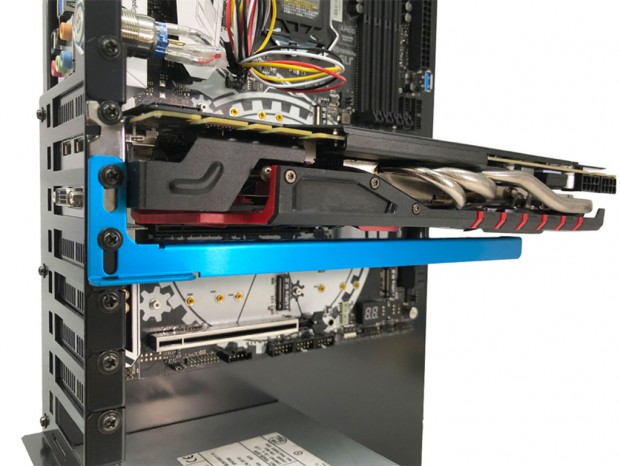 アルマイト仕上げが美しい、長尾製作所「VGAサポートステイ PCI」は2色