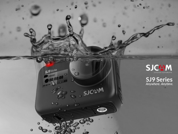 ワイヤレス充電に対応する防水アクションカメラ、SJCAM「SJ9」シリーズ