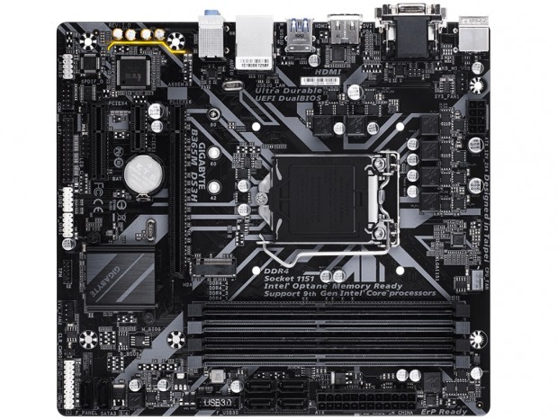 Intel B365チップ採用のエントリーMicroATX、GIGABYTE「B365M DS3H」