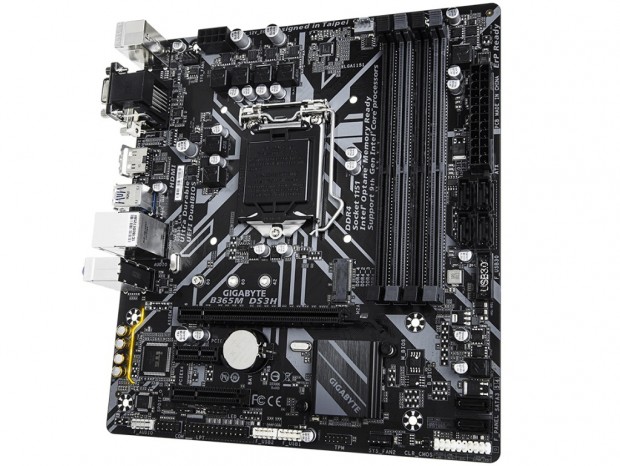 Intel B365チップ採用のエントリーMicroATX、GIGABYTE「B365M DS3H」