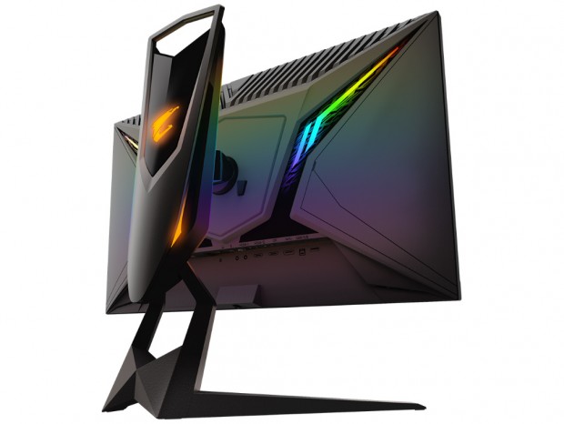 GIGABYTE、240Hz/0.5ms対応の24.5インチゲーミング液晶「AORUS KD25F」今週発売