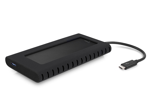 MIL-STD810G準拠のThunderbolt 3ポータブルSSD「OWC Envoy Pro EX」