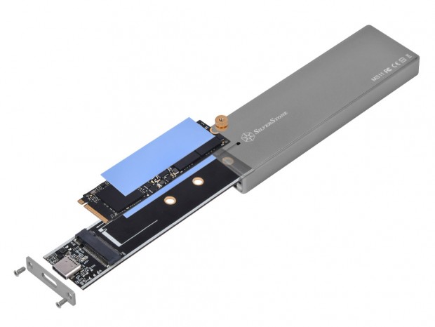 M.2 SSDをUSBメモリに変換する、SilverStone「MS11」「MS10」の国内発売が確定