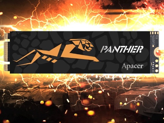 温度で色が変わる「Battle Armor」ヒートシンク搭載のM.2 SSD、Apacer「AS2280P2 PRO」