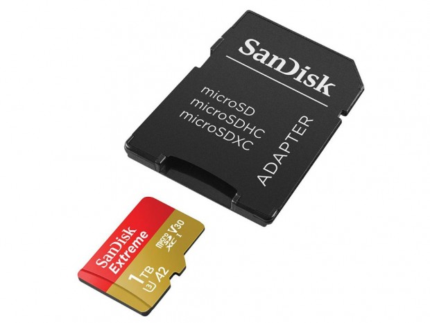 「サンディスクエクストリームmicroSD」に1TBの大容量モデルが登場
