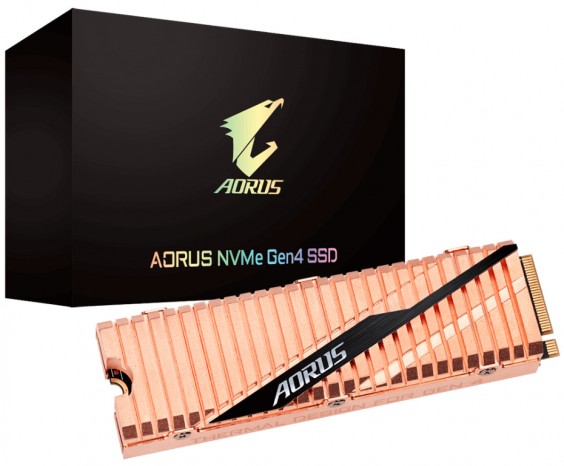 GIGABYTEのPCIe4.0対応NVMe SSD「AORUS NVMe Gen4 SSD」国内発売決定