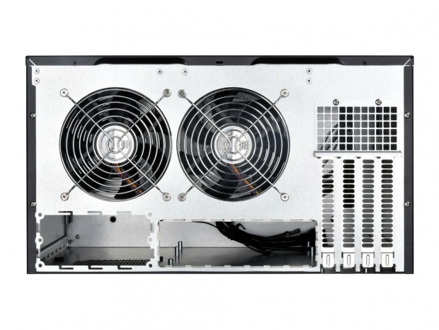 ホットスワップベイ×8のMicroATX対応NASケース、SilverStone「CS381