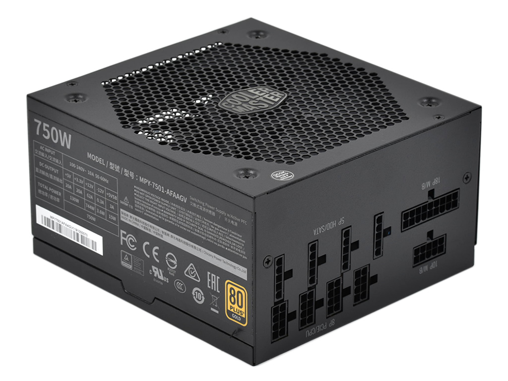 GOLD認証モデル最高峰、Cooler Masterの新たな主力電源ユニット「V Gold」シリーズの実力 - エルミタージュ秋葉原 GOLD認証モデル最高峰、Cooler Masterの新たな主力電源ユニット「V Gold」シリーズの実力 - エルミタージュ秋葉原