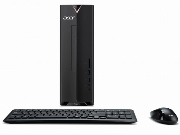 日本エイサー、10cm幅のスリムデスクトップ2機種を税抜6万円から発売