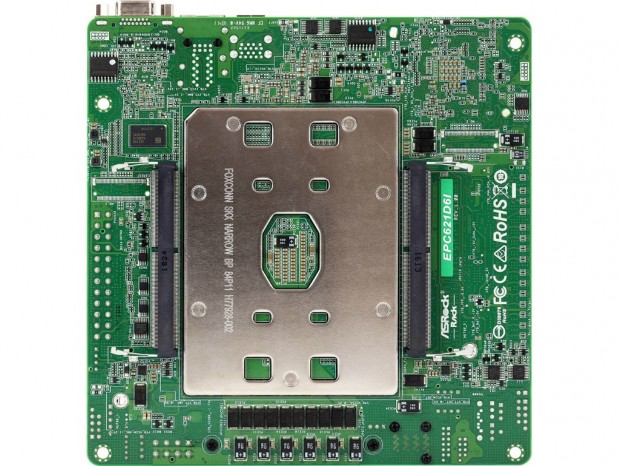 6チャネルメモリに対応するMini-ITXマザーボード、ASRock Rack「EPC621D6I」