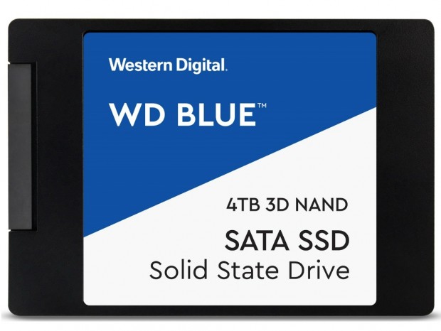 Western Digital「WD Blue 3D NAND SATA SSD」に大容量4TBモデルが登場