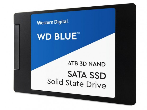 Western Digital「WD Blue 3D NAND SATA SSD」に大容量4TBモデルが登場