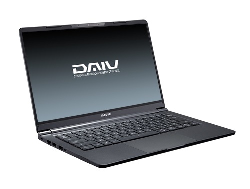 マウス、マグネシウム合金製ボディのスリム・軽量モバイルノートを税抜94,800円から発売