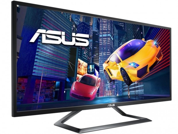 アスペクト比21:9、UWQHD対応の34インチゲーミング液晶、ASUS「VP348QG」